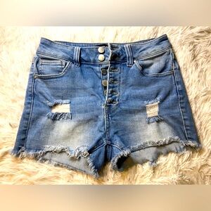 WAX JEAN SHORTS